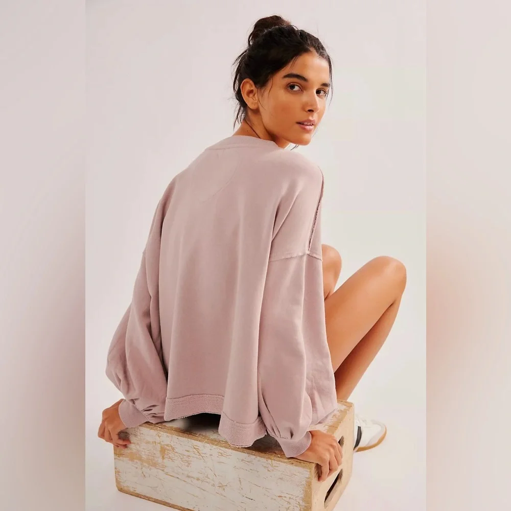 NWT Free People Trish Sweatshirt